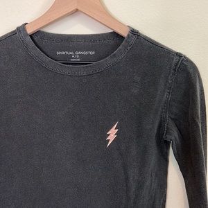 Spiritual Gangster Peace Love Light Long Sleeve T Shirt